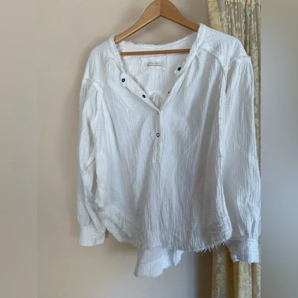 Free People Beach Day Henley Pullover - Picture 3 of 7